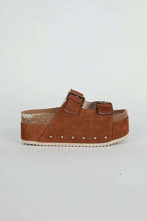 Intentionally Blank Cooper-2 Suede Platform Sandal Womens at Urban Outfitters Product Image