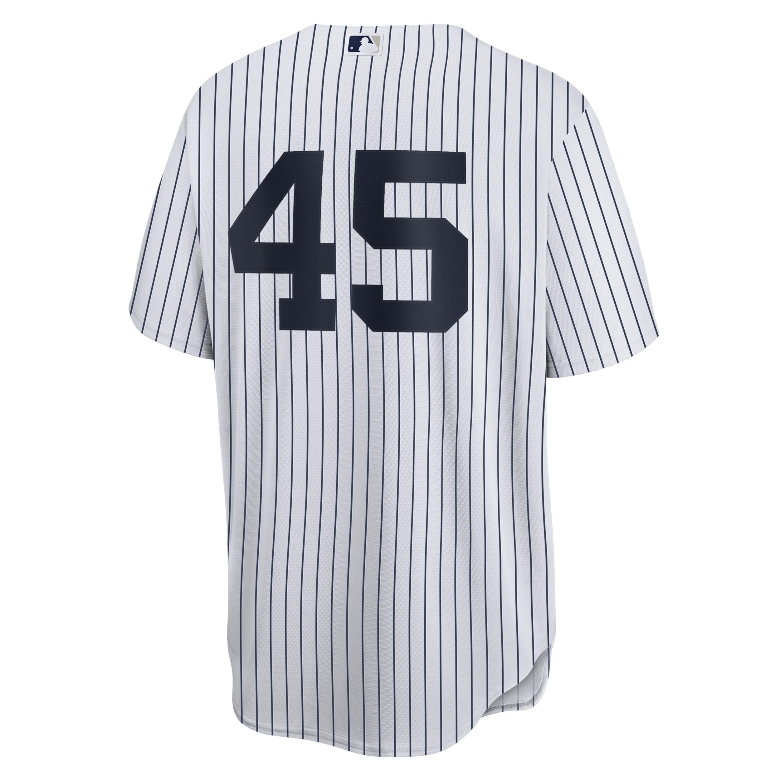 Men's Nike Gerrit Cole White New York Yankees Home Replica Player Name Jersey, Size: 2XL Product Image