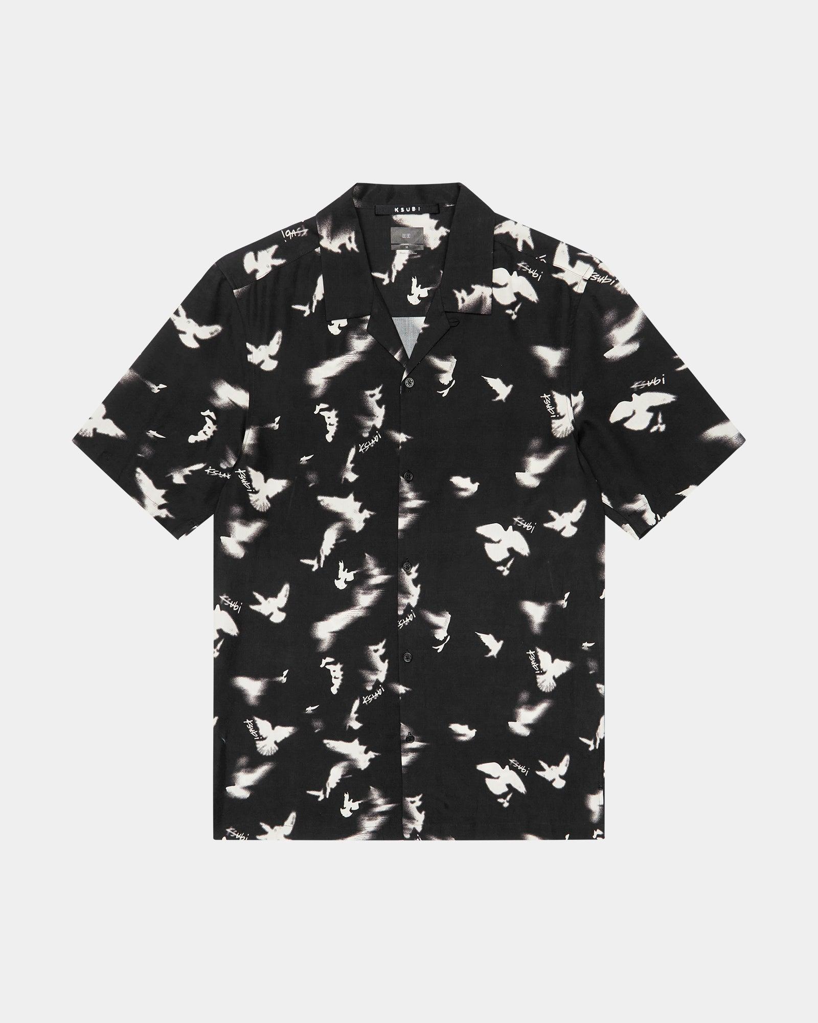FLIGHT RESORT SS SHIRT BLACK Male Product Image