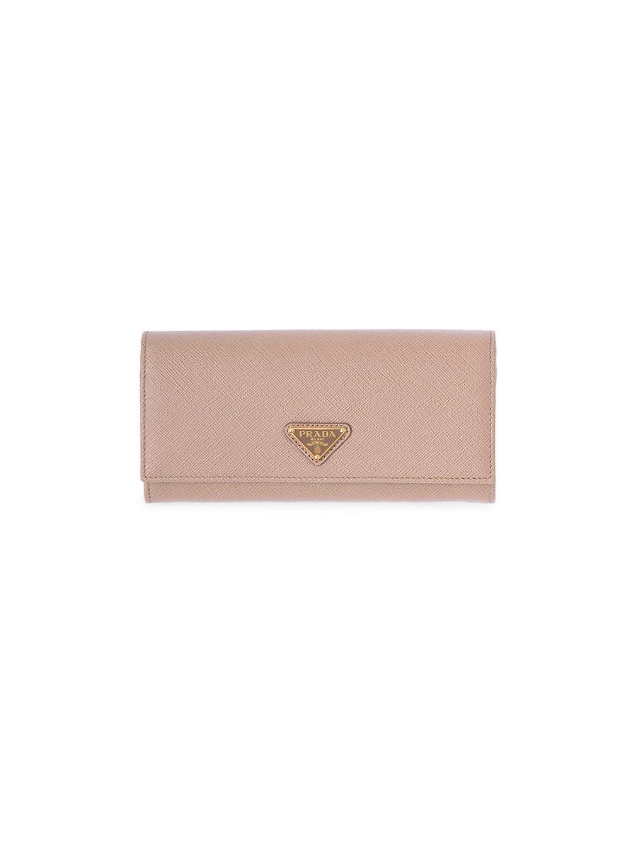 Womens Large Saffiano Leather Wallet Product Image