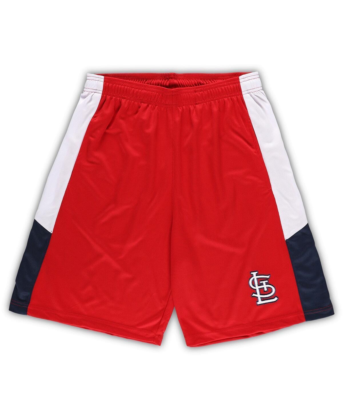 Men's Red St. Louis Cardinals Big & Tall Team Shorts, Size: 4XB Product Image