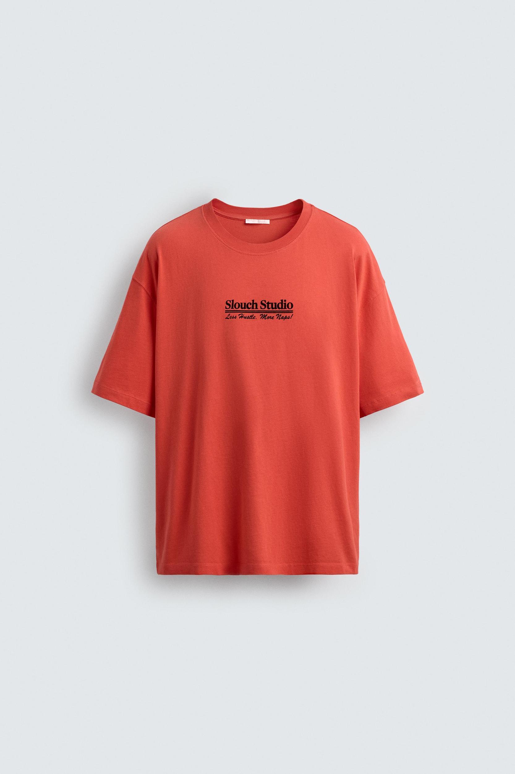 CONTRAST PRINT T-SHIRT Product Image