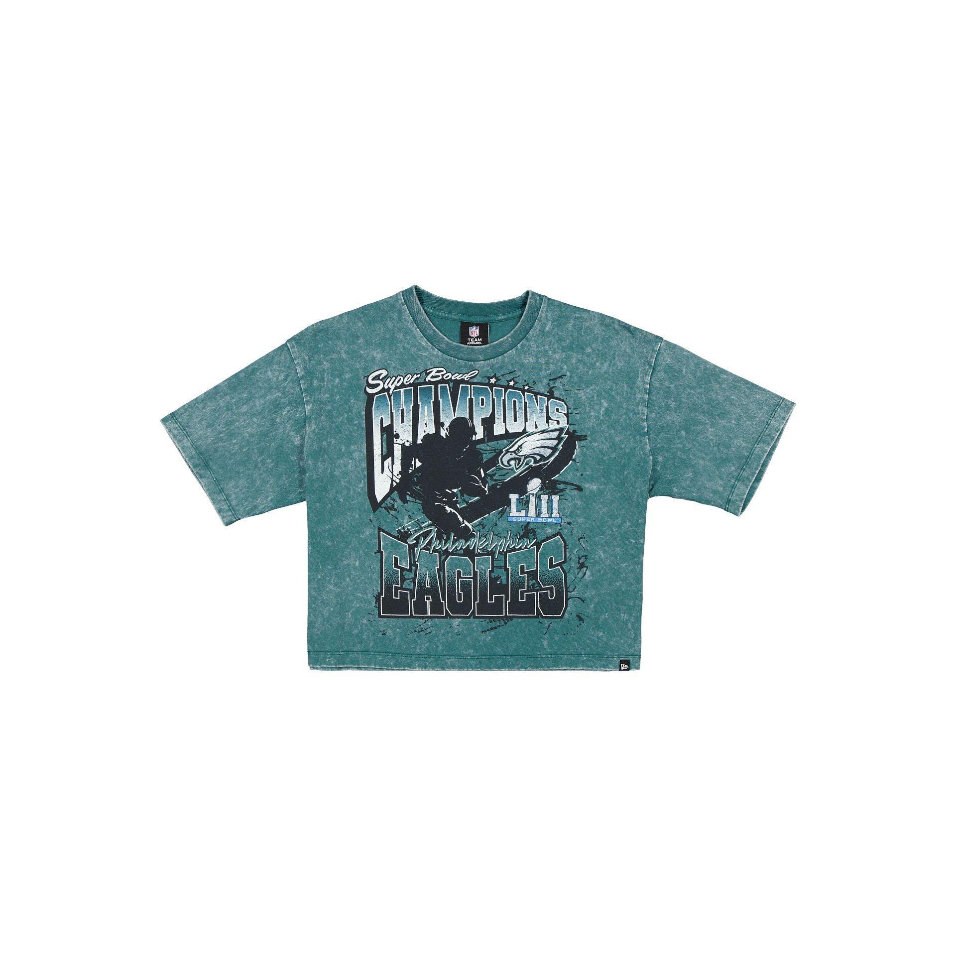 Philadelphia Eagles Sport Classics Women's Cropped T-Shirt Female Product Image