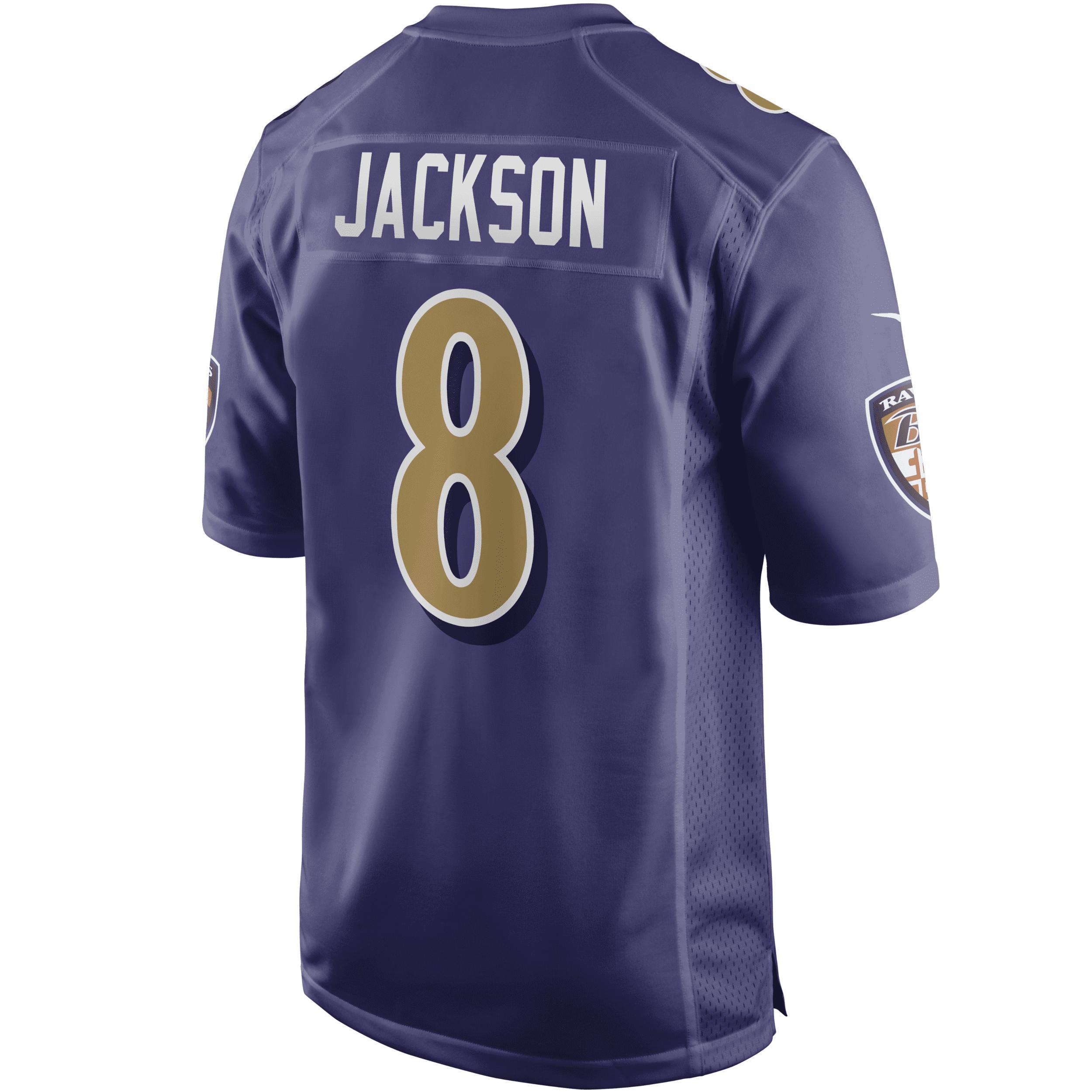 Nike Men's NFL Baltimore Ravens (Lamar Jackson) Game Football Jersey Product Image