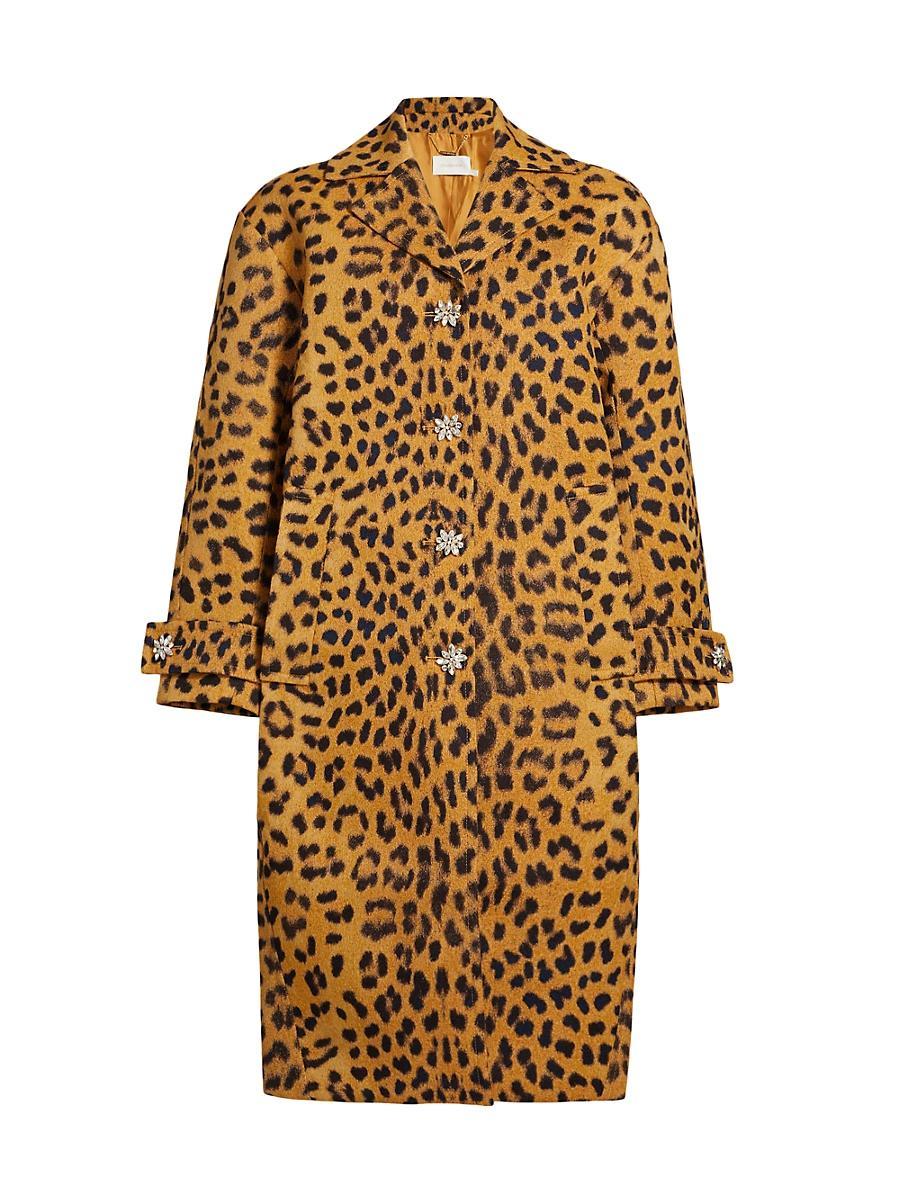 Womens Crush Jacquard Barrel Coat Product Image