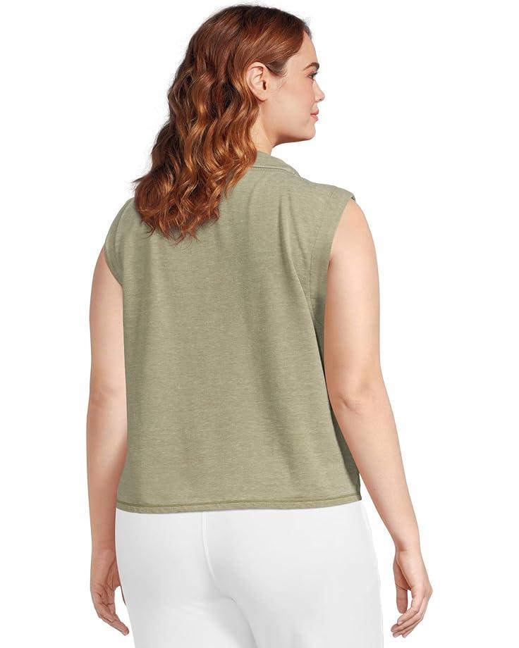 Deep V-Neck Long Sleeve Sweatshirt Product Image