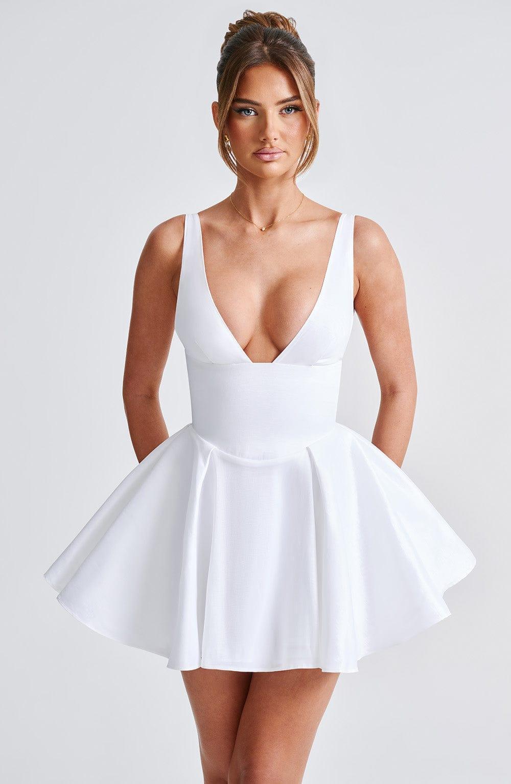 Imani Mini Dress - Ivory Product Image