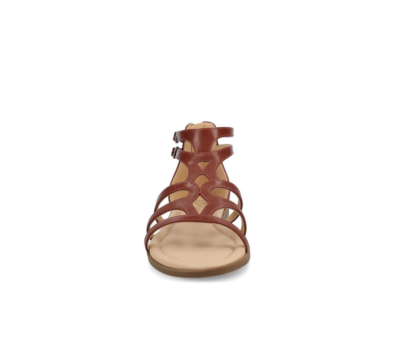 Women's Journee Collection Genneva Flat Sandals Product Image