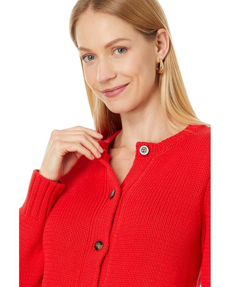 Deehan Cotton Boucle Cardigan Product Image