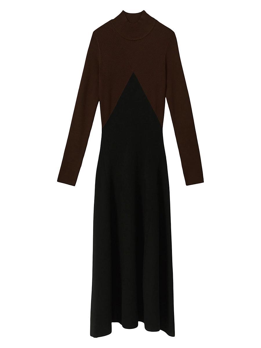 Womens Hope Colorblocked Midi-Dress Product Image