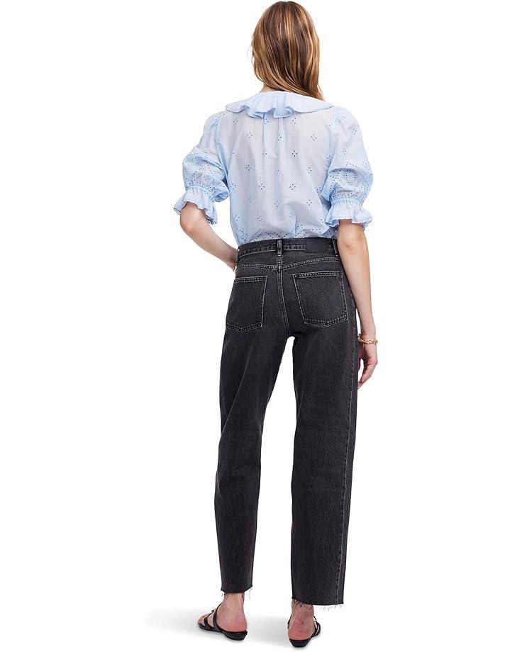 The Darted Barrel-leg Jean In Foster Wash Product Image