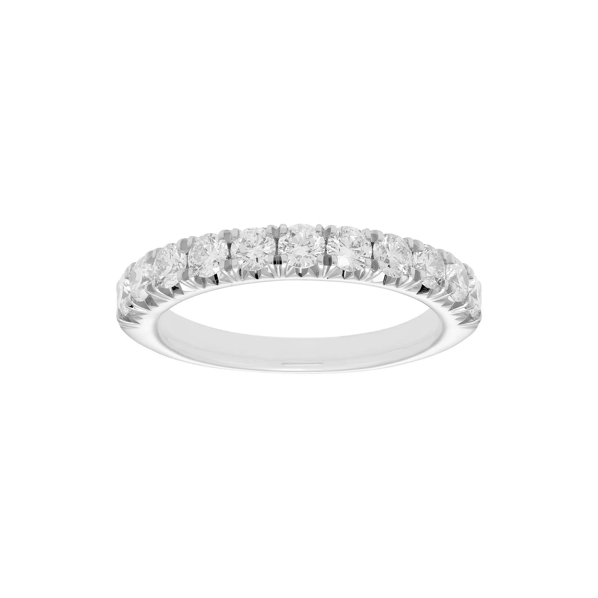 The Regal Collection 14k Gold 1 Carat T.W. IGL Certified Diamond Wedding Band, Women's, Size: 7, Yellow Product Image