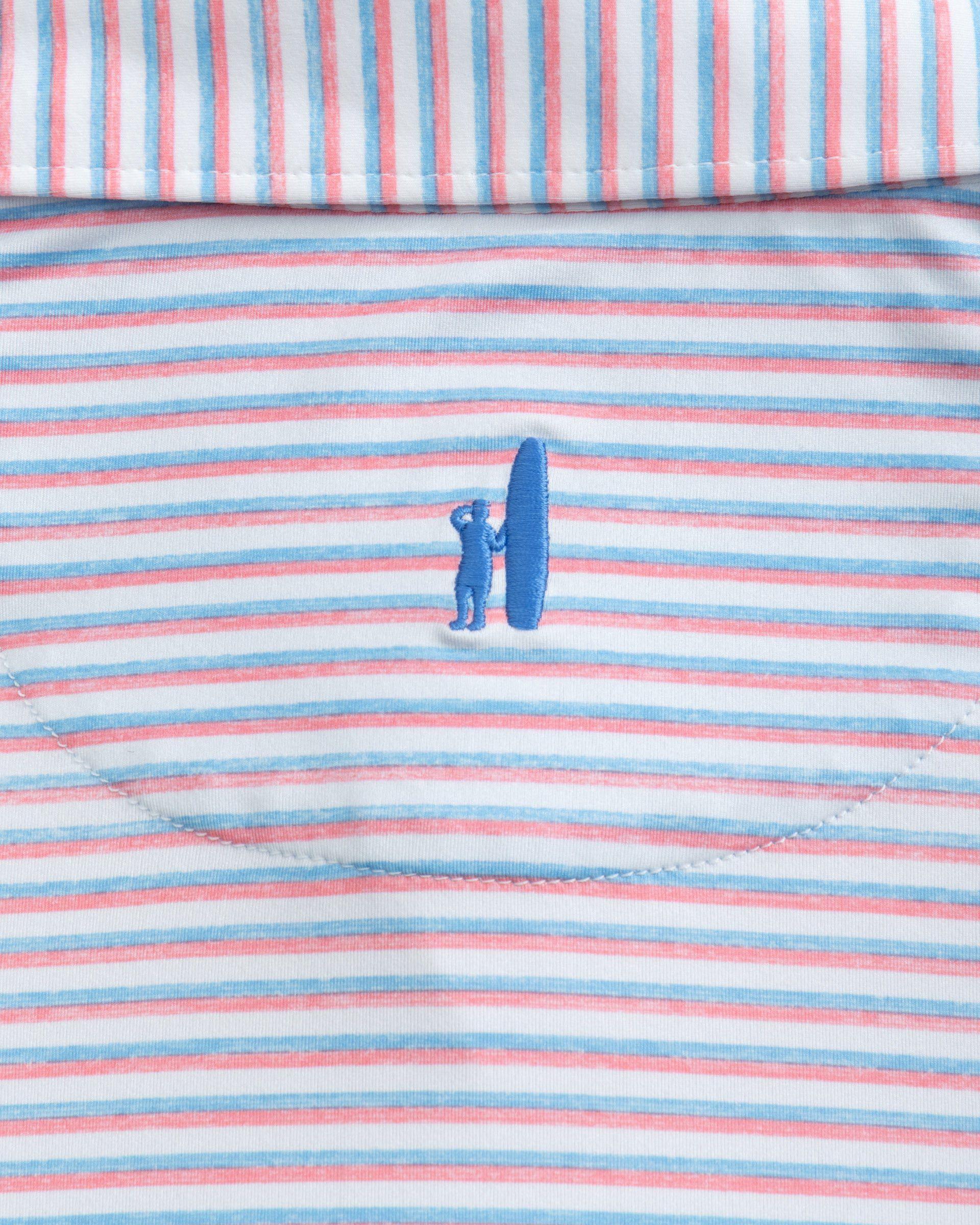 Featherweight Performance Polo - Warwick Stripe Male Product Image