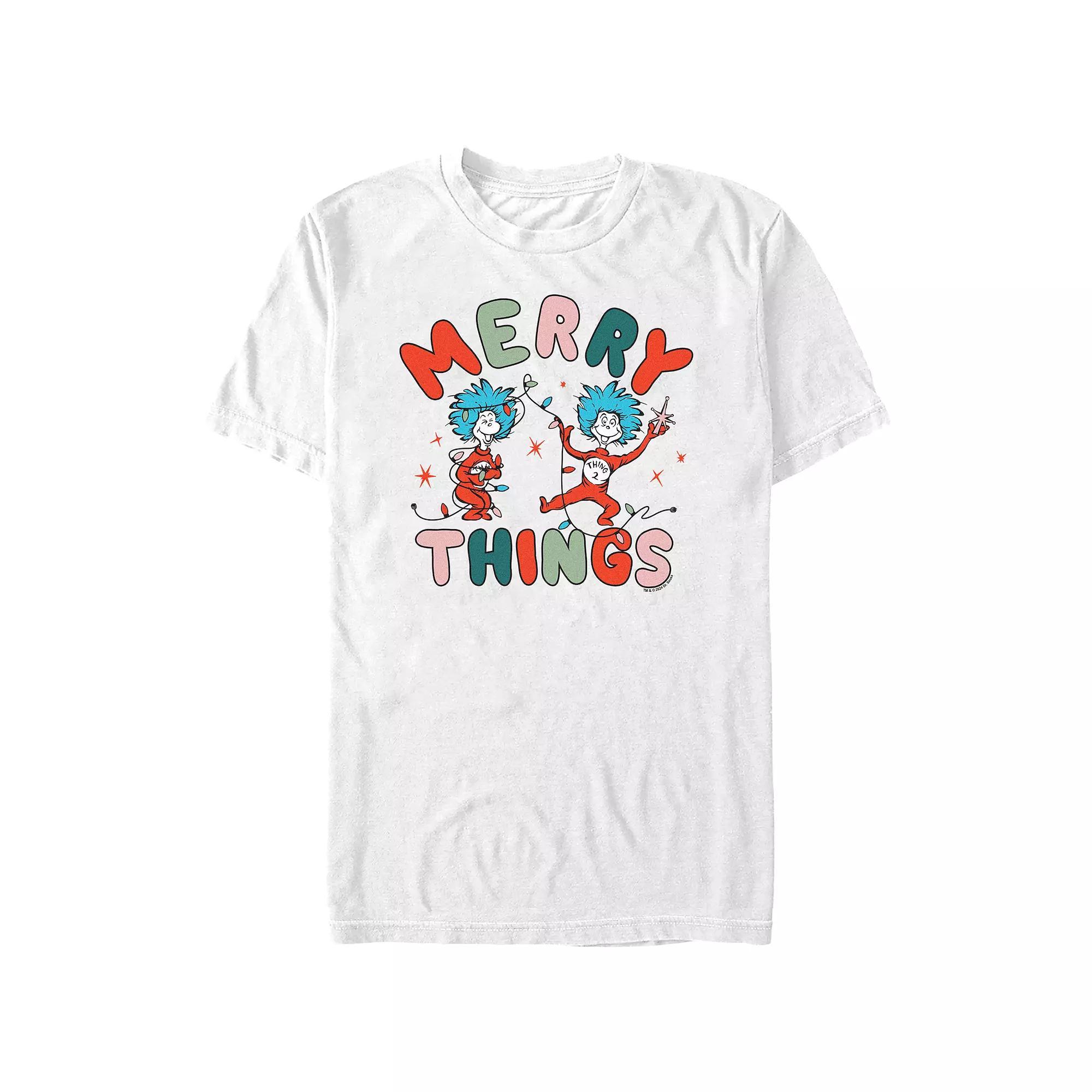Mens Dr. Seuss Merry Things Graphic Tee Product Image