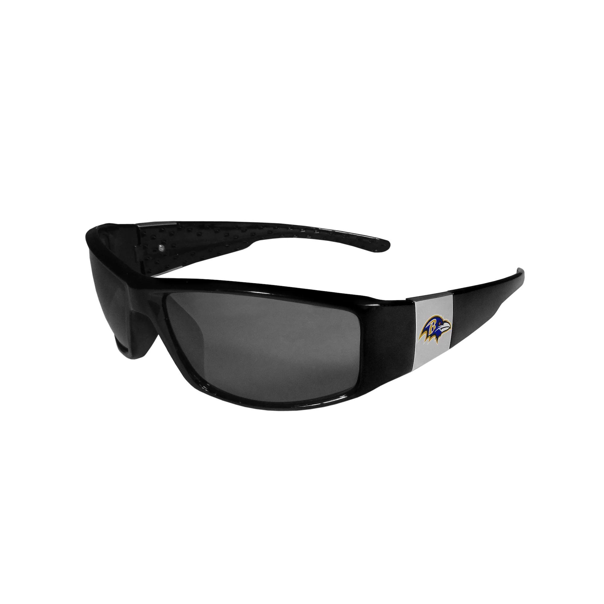 Men's Los Angeles Chargers Chrome Wrap Sunglasses, Black Product Image