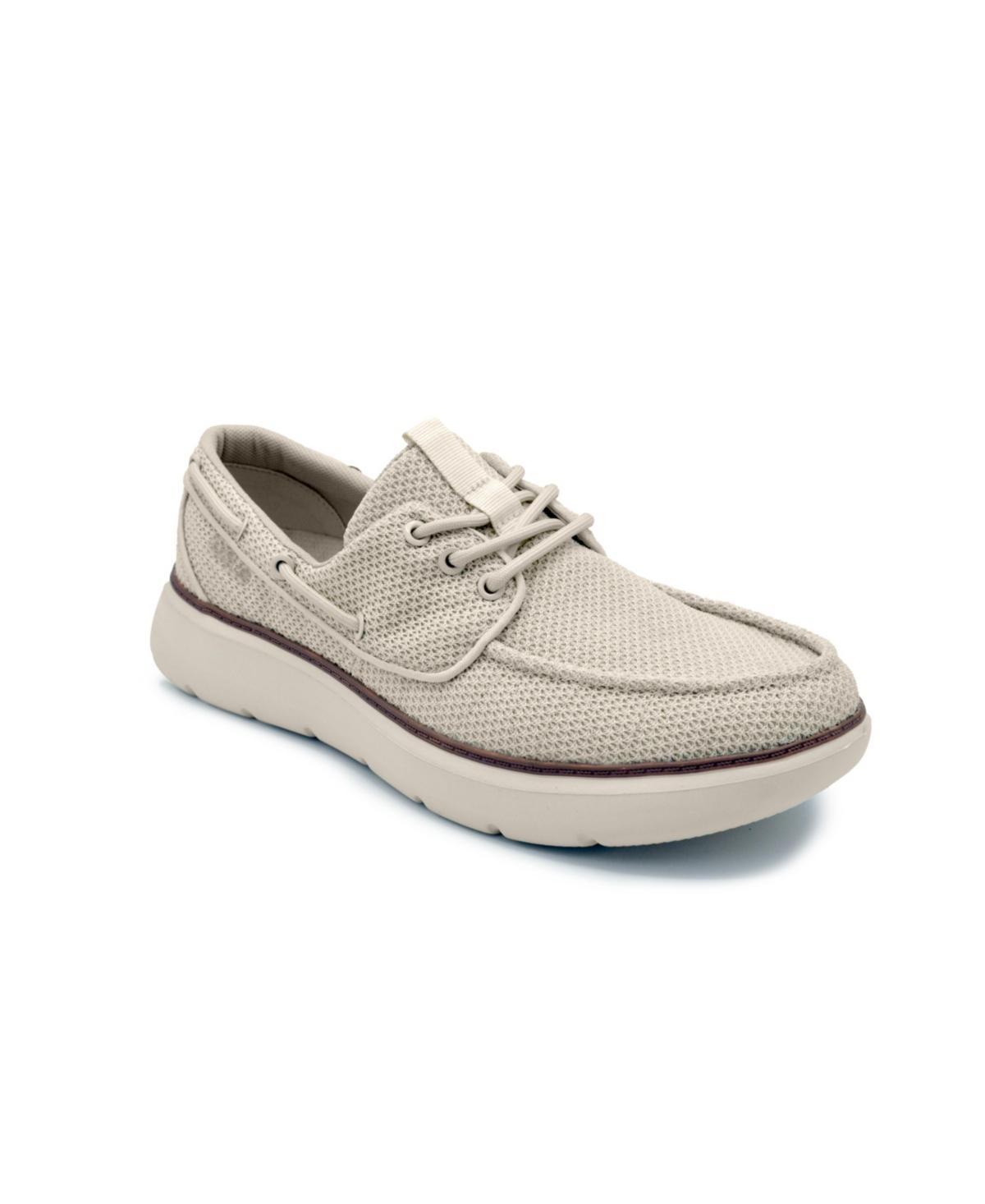 Men's DELO Go Green ECO-Friendly Lace Up Boat Shoes, Size: 11, Beige Product Image