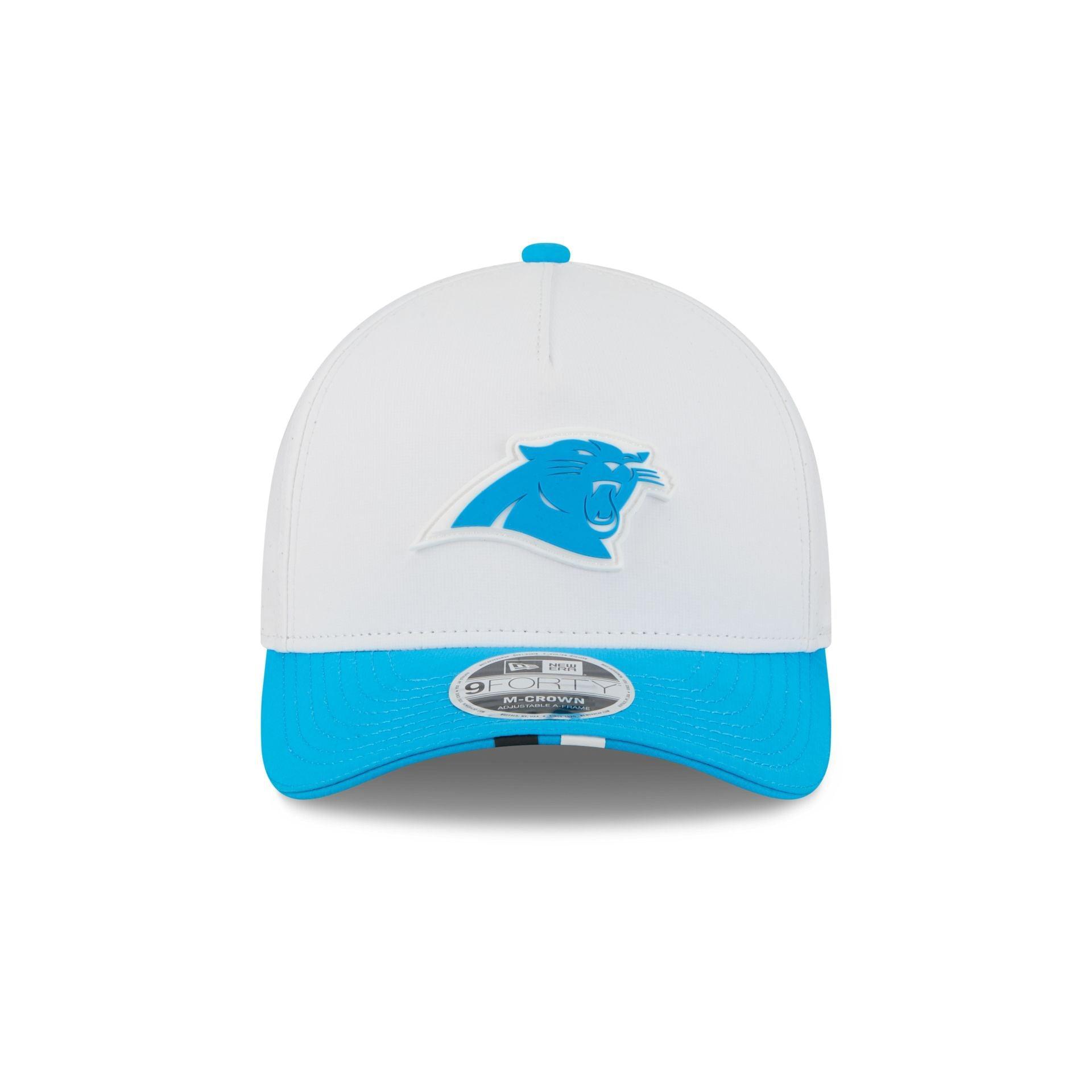 Carolina Panthers 2025 Training 9FORTY M-Crown A-Frame Snapback Hat Male Product Image