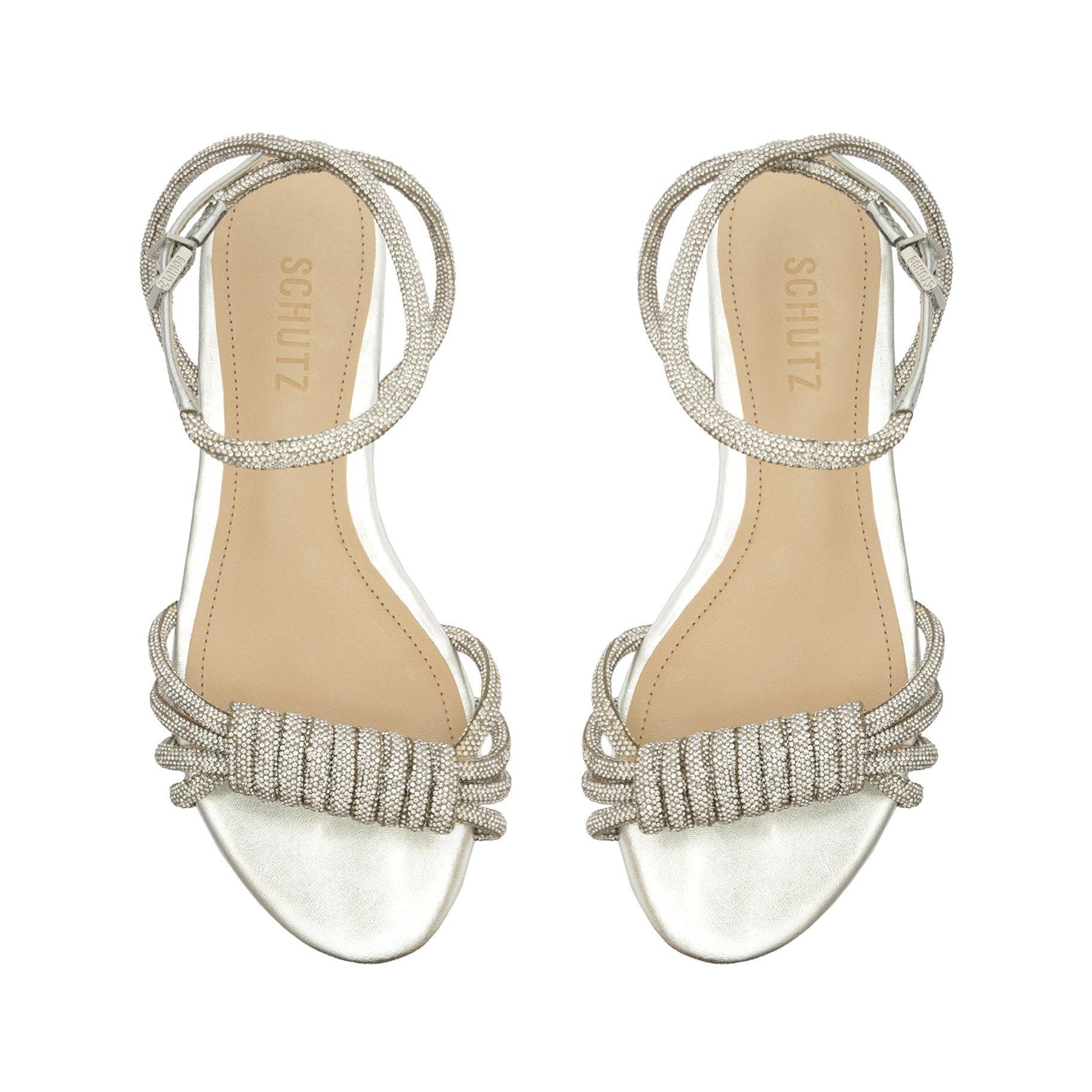 Jewell Casual Metallic Nappa Leather Sandal Product Image