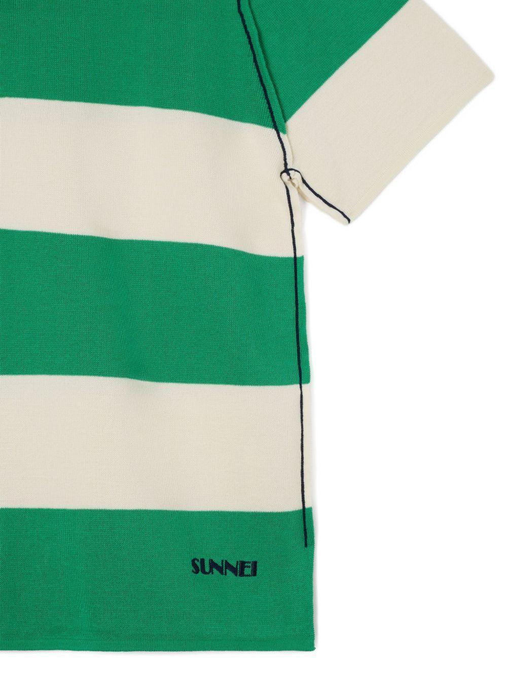 striped polo shirt Product Image