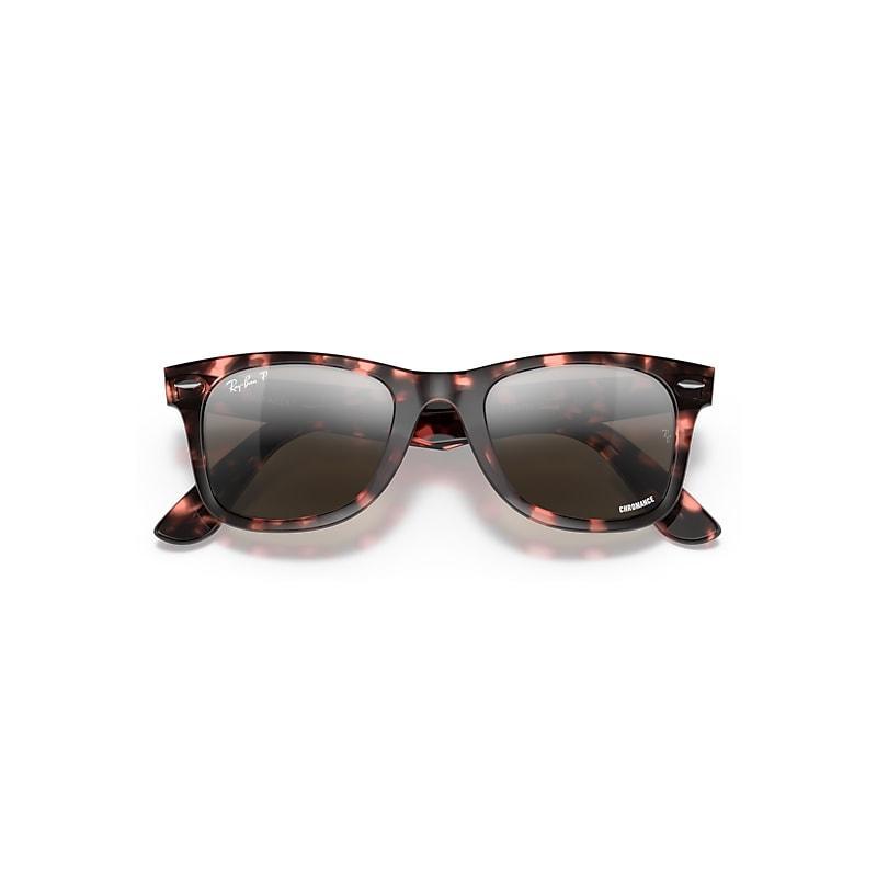 Ray-Ban Original Wayfarer Classic Sunglasses Frame Green Lenses Polarized Product Image