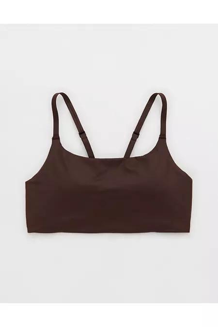 OFFLINE By Aerie Goals Gloss Strappy Sports Bra Women's Product Image