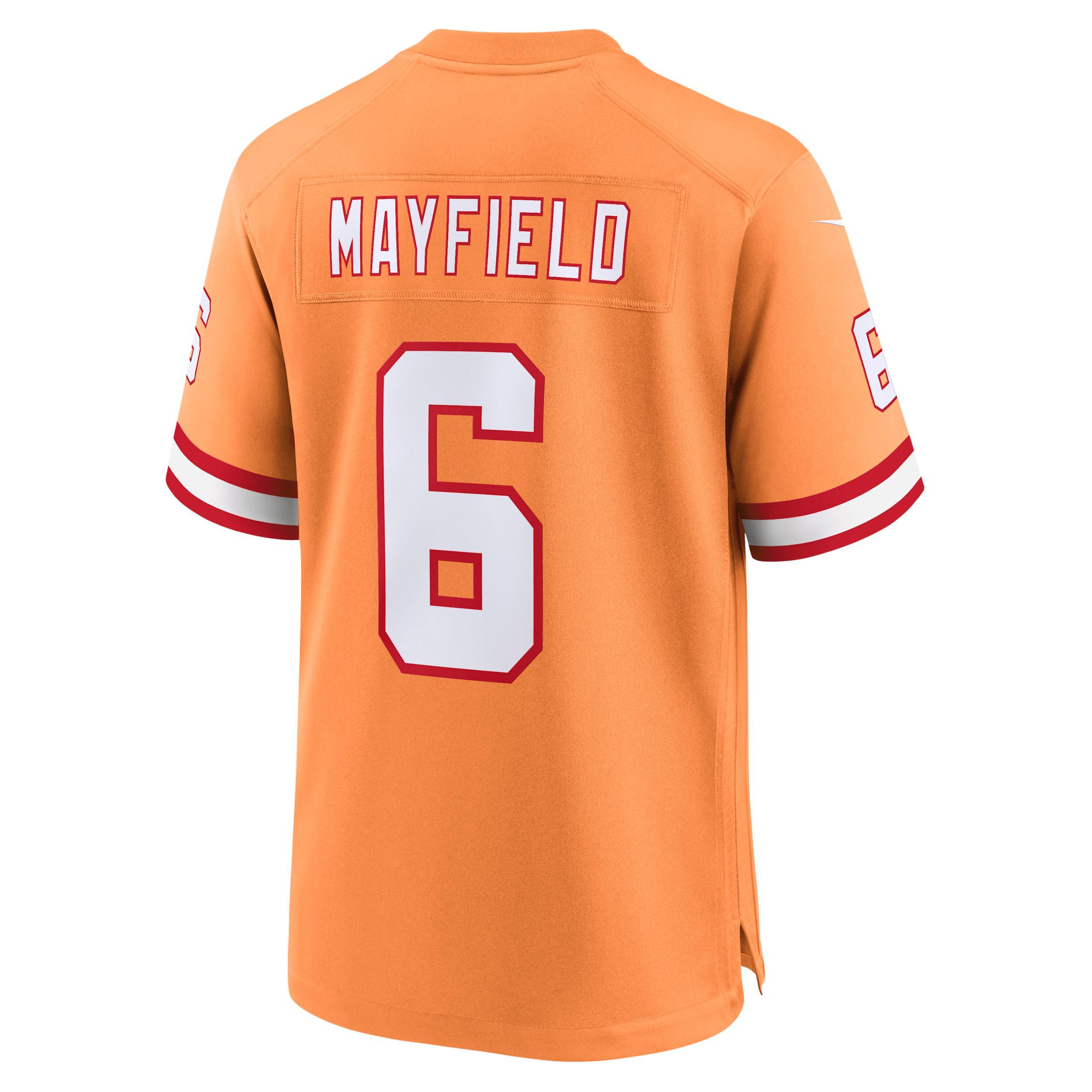 Mens Nike Baker Mayfield Tampa Bay Buccaneers Throwback Game Jersey Product Image