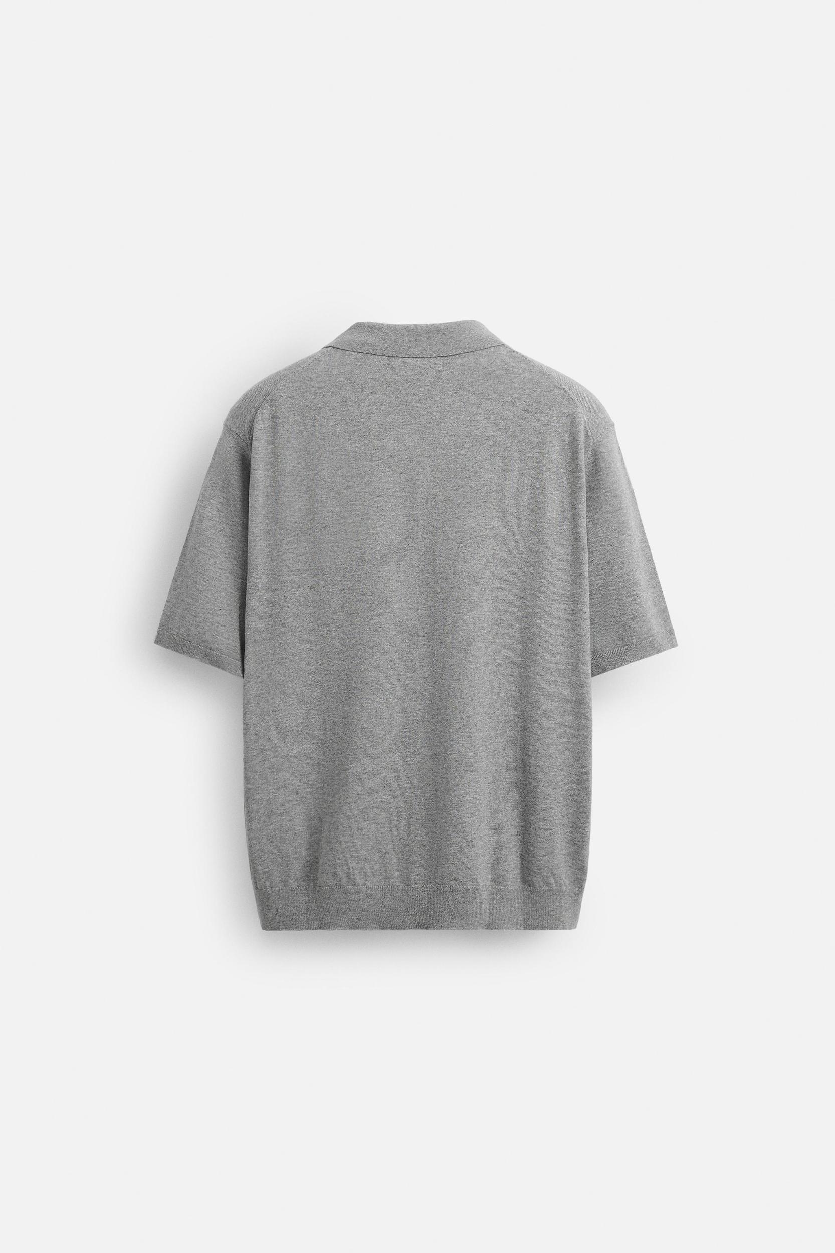 LIMITED EDITION COTTON BLEND KNIT POLO Product Image