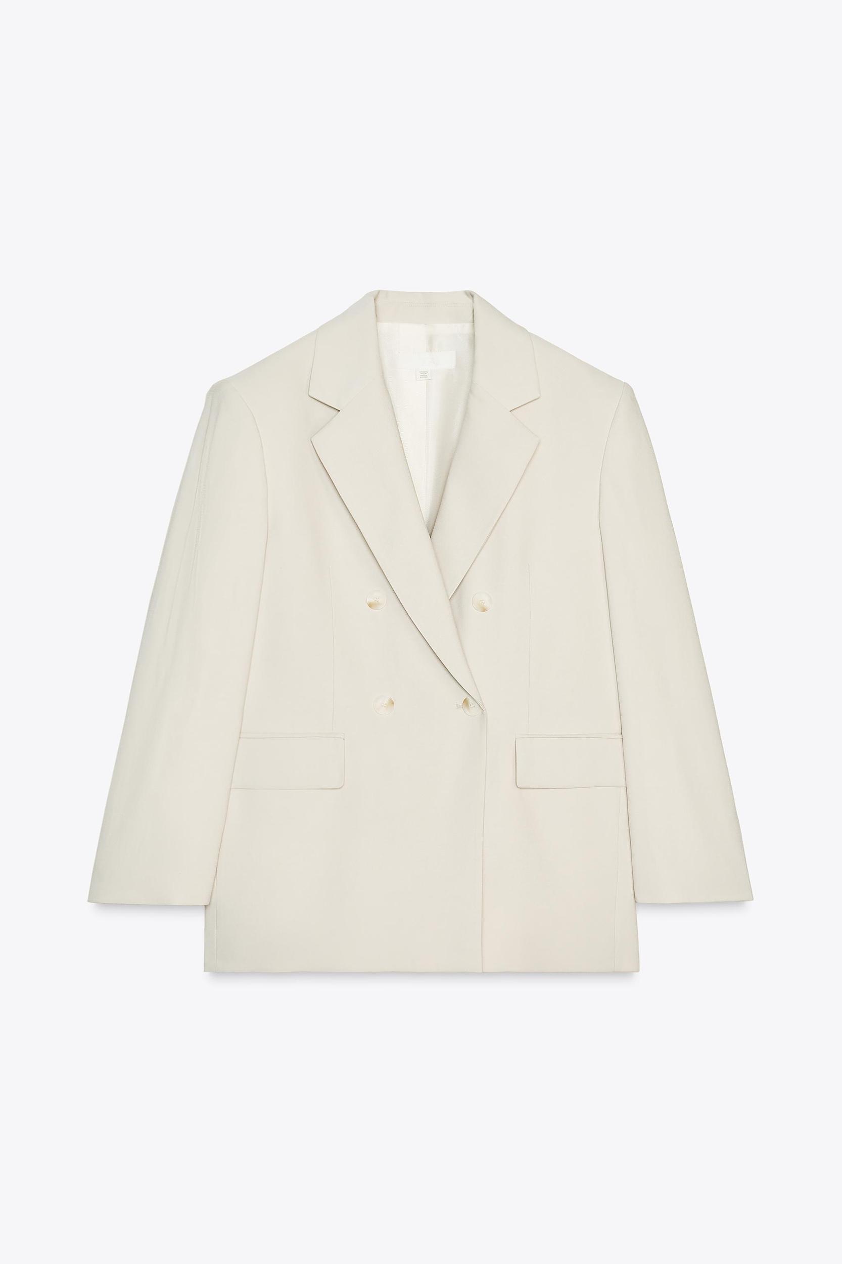 OVERSIZED BLAZER WITH SHOULDER PADS Product Image