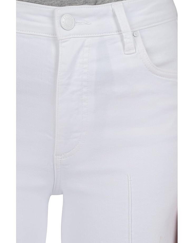 Meg High-Rise Fab Ab Wide Leg Raw Hem in Milestone Product Image