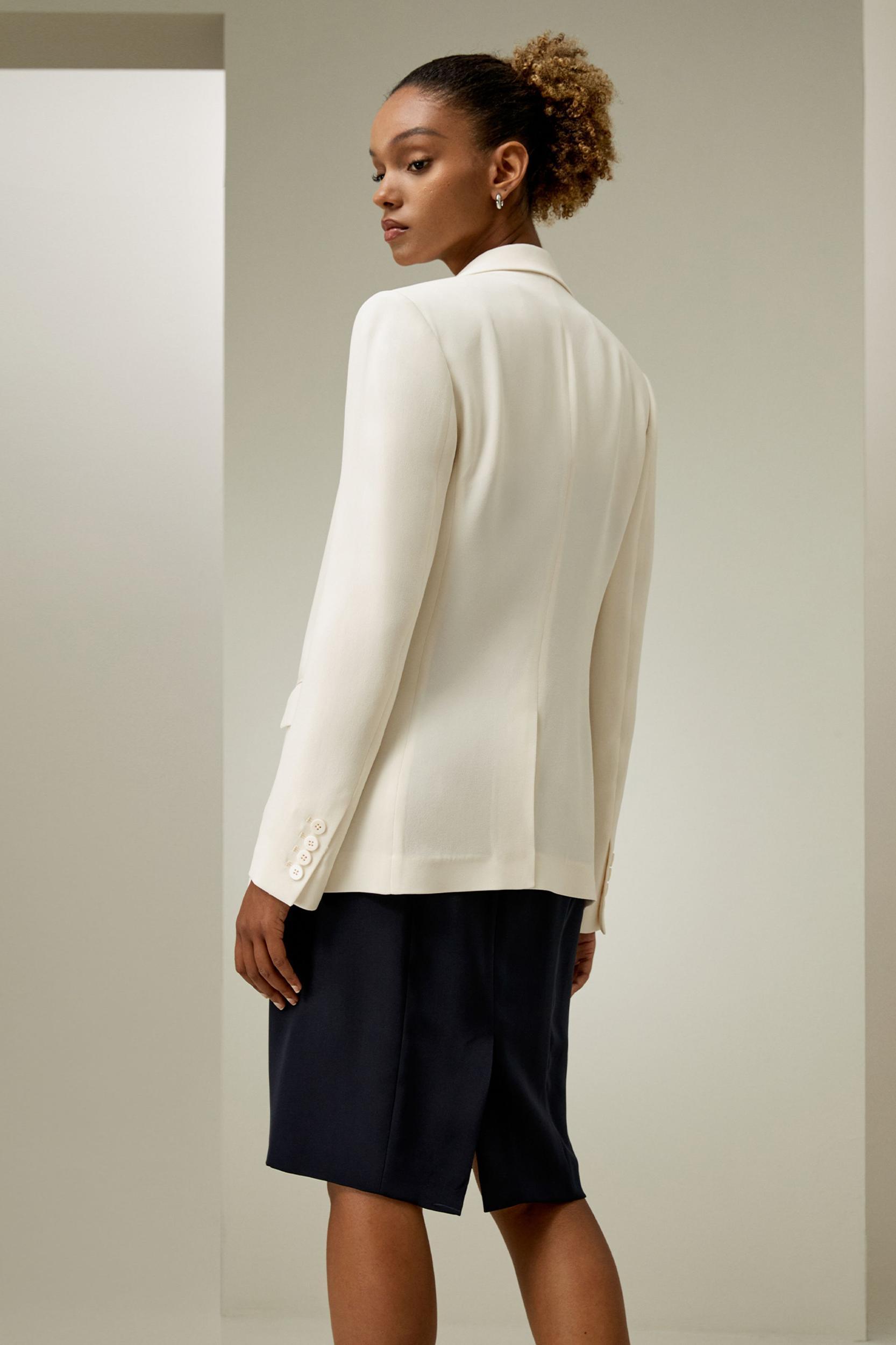 Silk Sleek Blazer Product Image