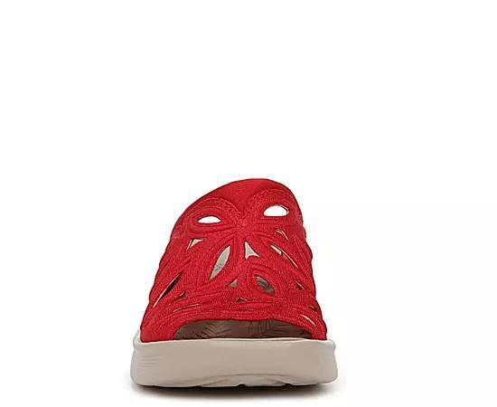 LifeStride Susie Wedge Slide Sandals, Women's, Size: 6, Red Red Product Image