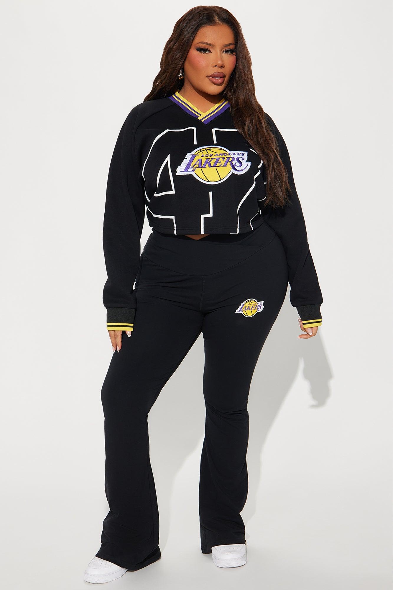 Lakers Courtside Sweatshirt - Black Product Image