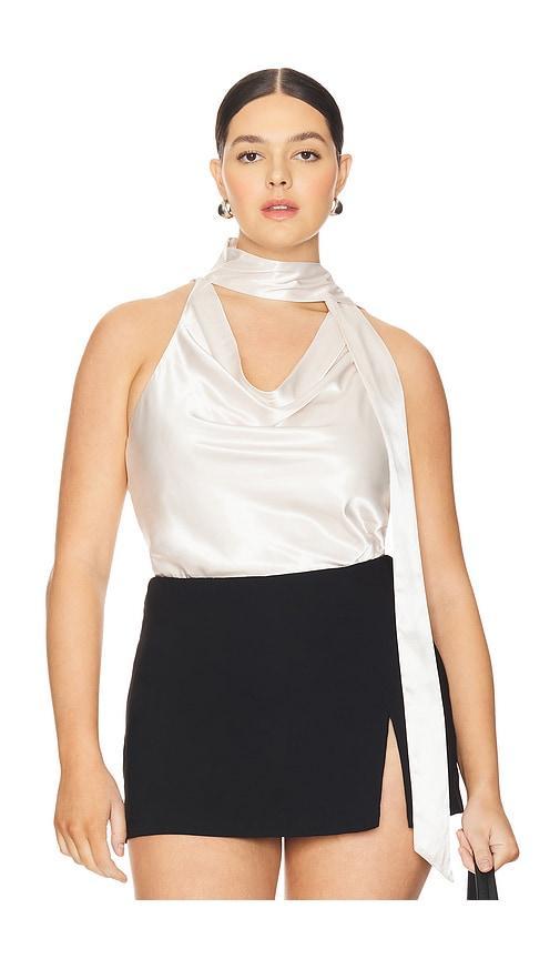 L'ACADEMIE By Marianna Laetitia Top In Ivory Product Image