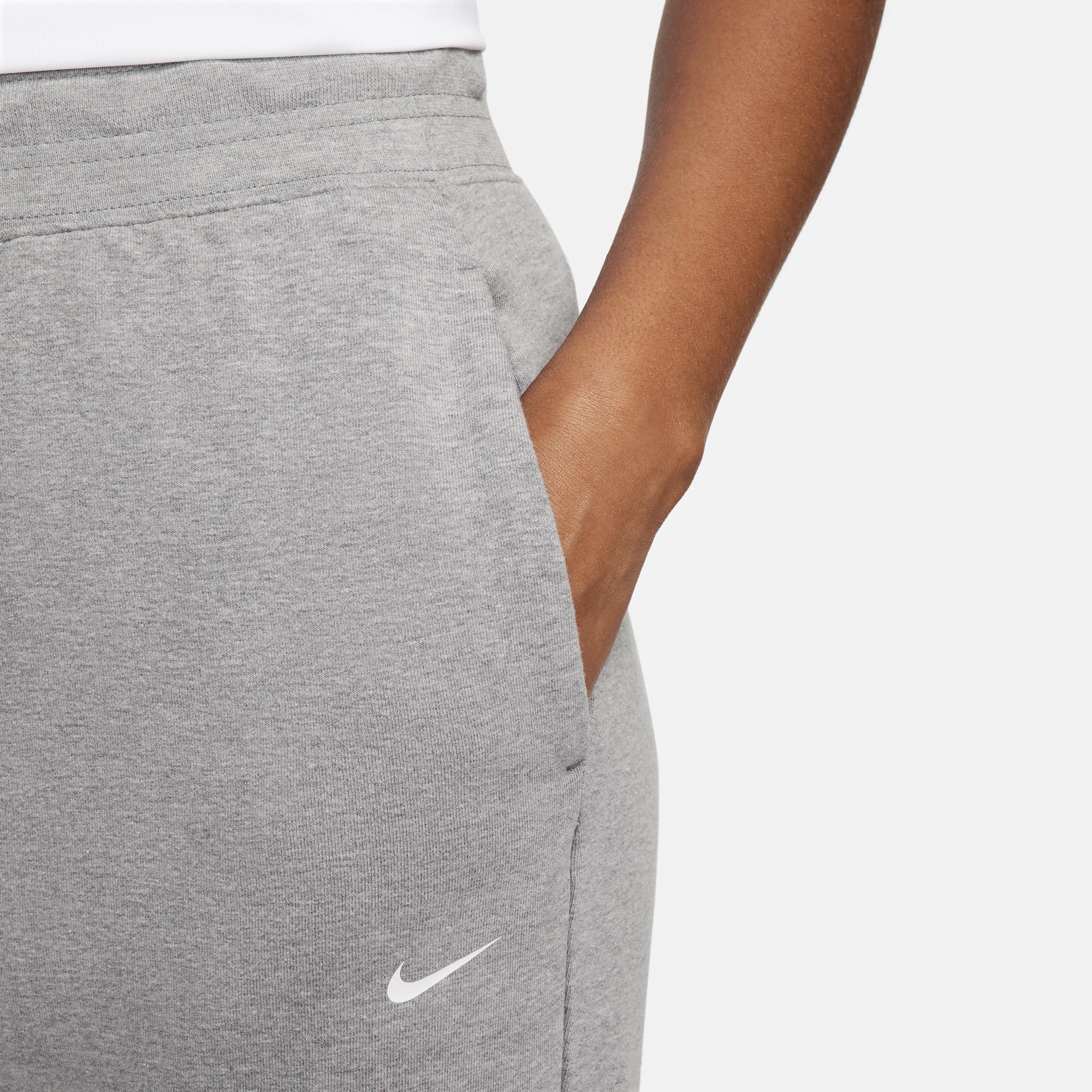 Nike Womens Dri-FIT One High-Waisted 7/8 French Terry Jogger Pants Product Image