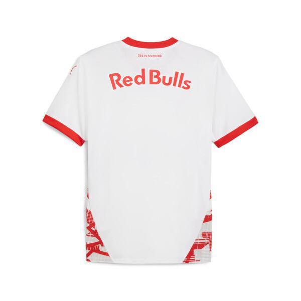 PUMA RB Salzburg 24/25 Men's Replica Home Soccer Jersey in White/Red Product Image