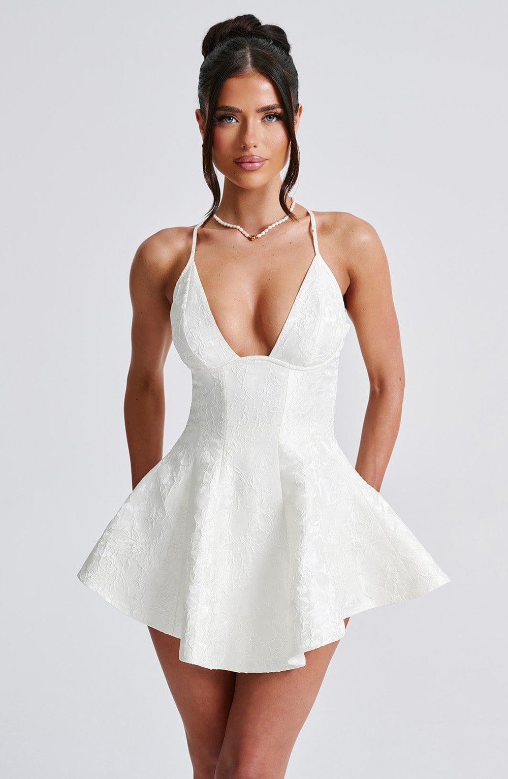 Leila Playsuit - Ivory Product Image