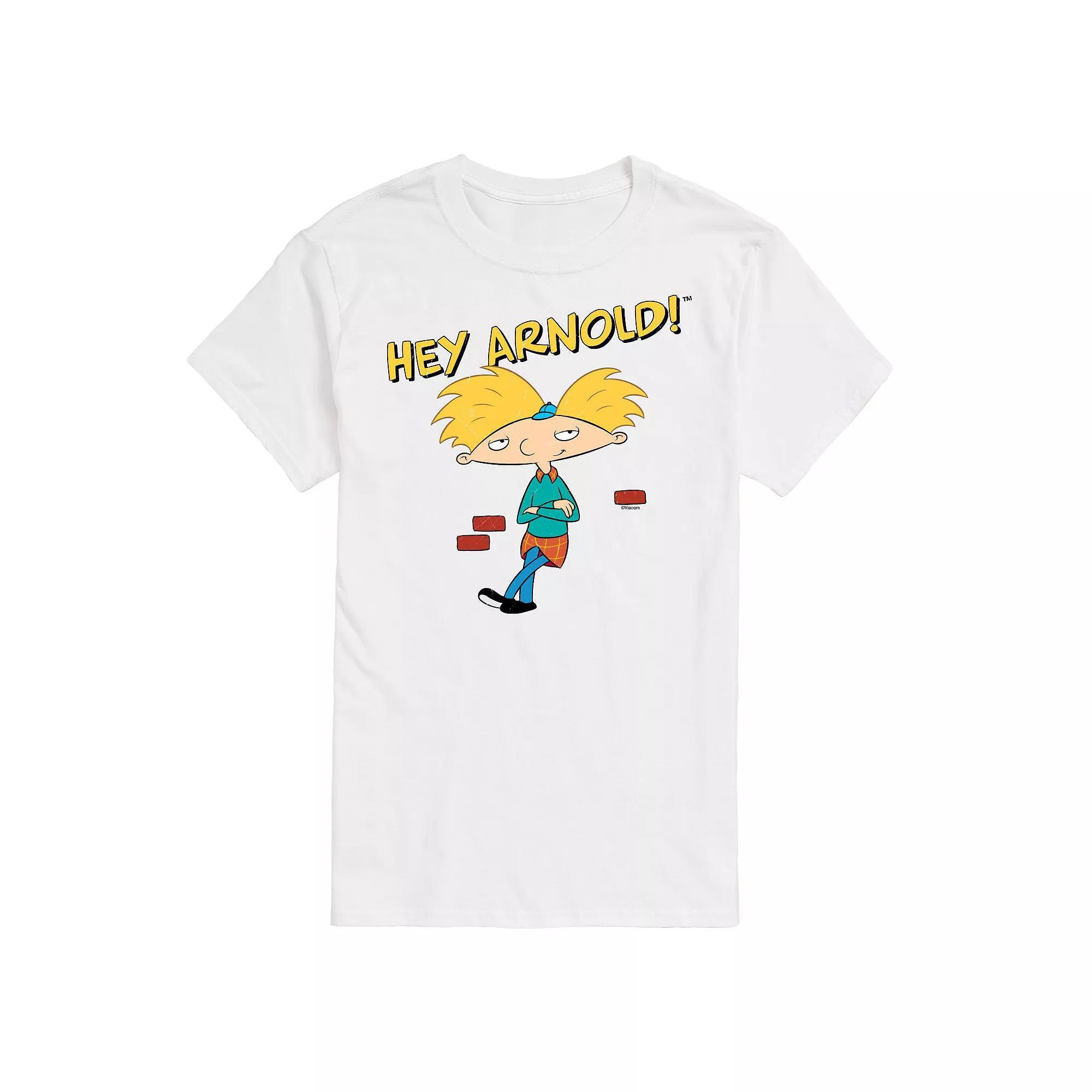 Big & Tall Hey Arnold! Cool Arnold Portrait Graphic Tee, Mens Product Image