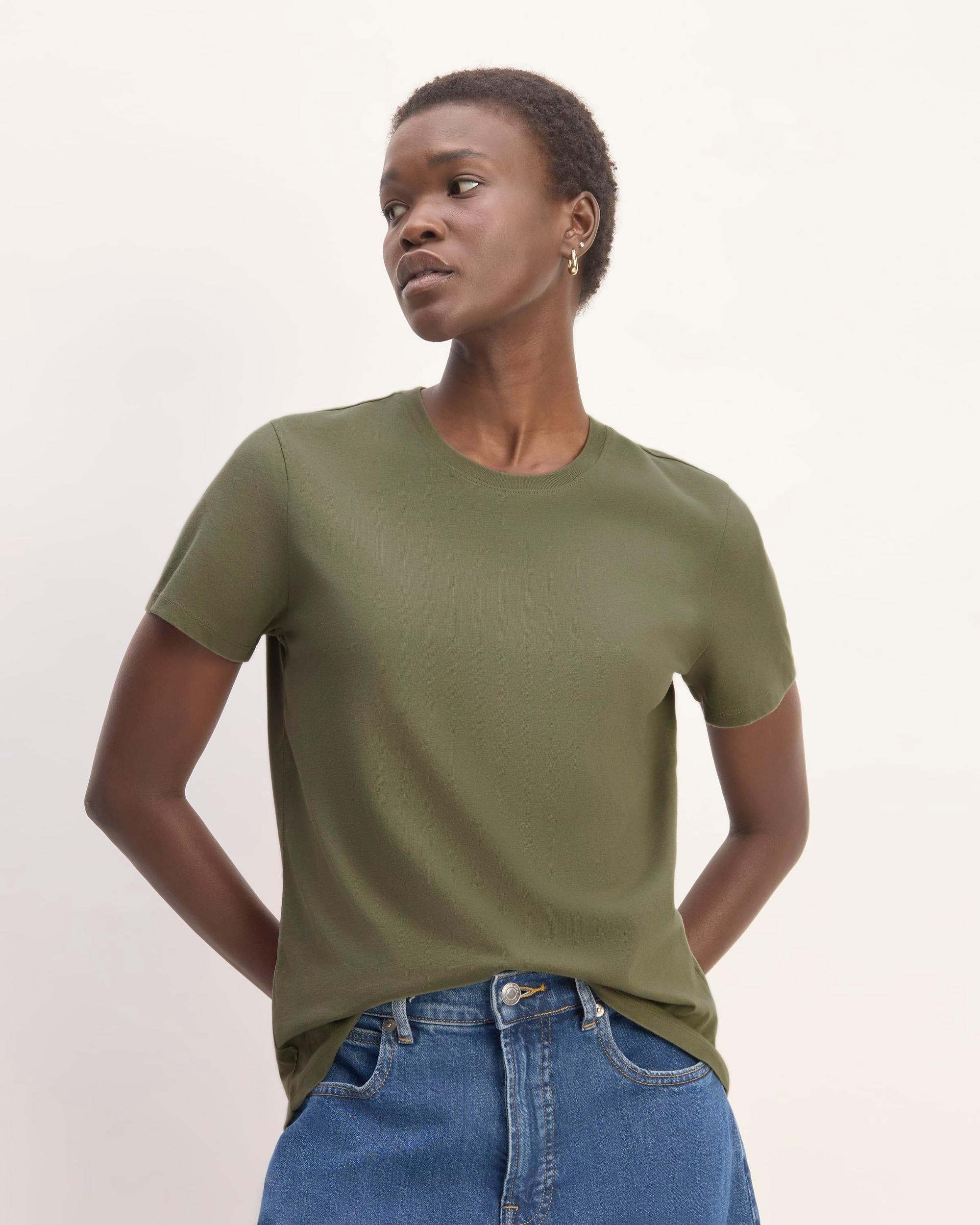 The Slim Crew in Essential Cotton Product Image