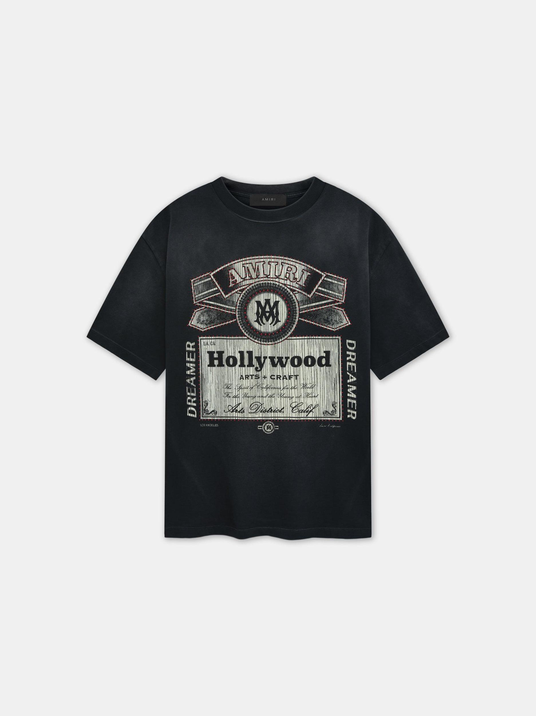 AMIRI HOLLYWOOD TEE - Black Male Product Image