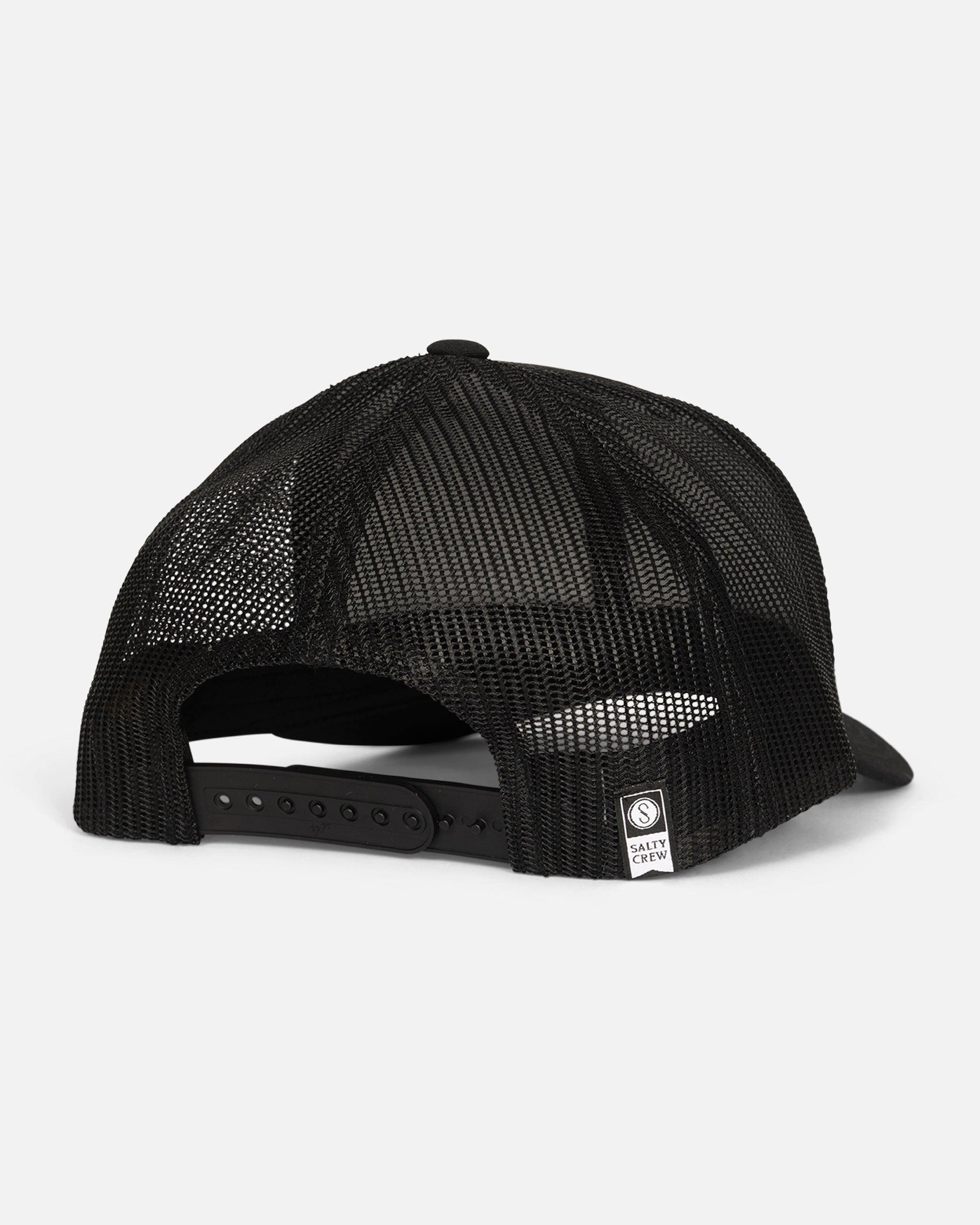 Surface Retro Trucker Hat - Black Male Product Image