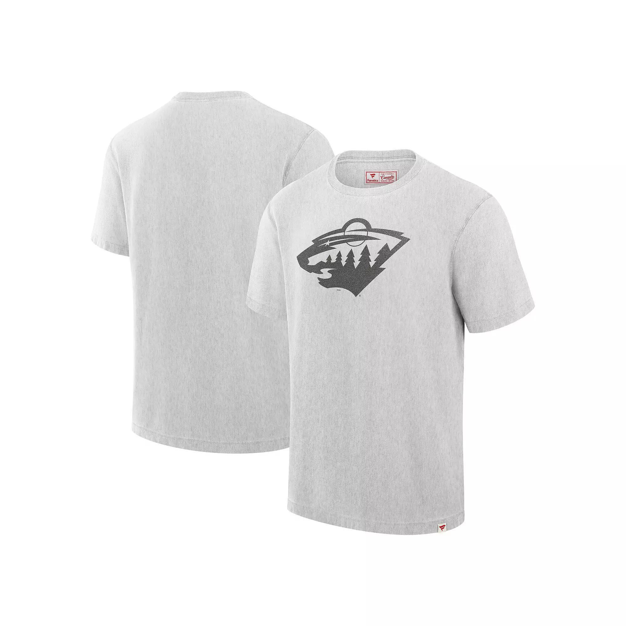 Men's Fanatics Cream Minnesota Wild T-Shirt, Size: Small, Beige Product Image