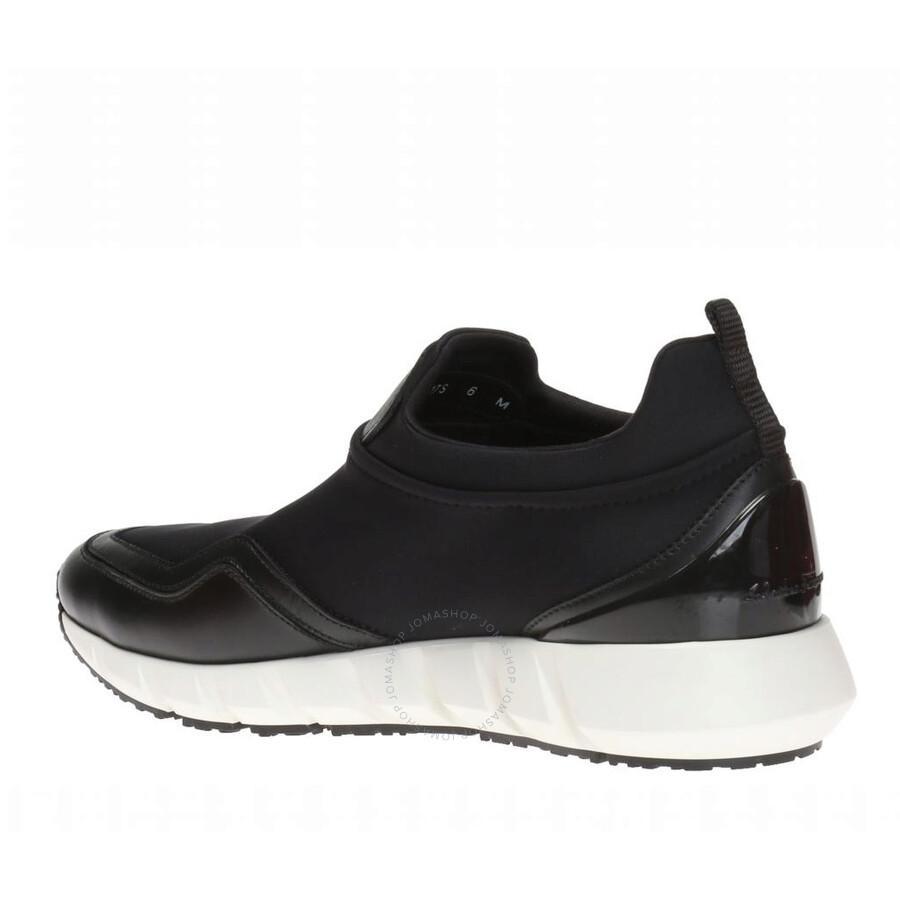FERRAGAMO Salvatore  Men's Columbia Slip-on Sneakers In Black Product Image