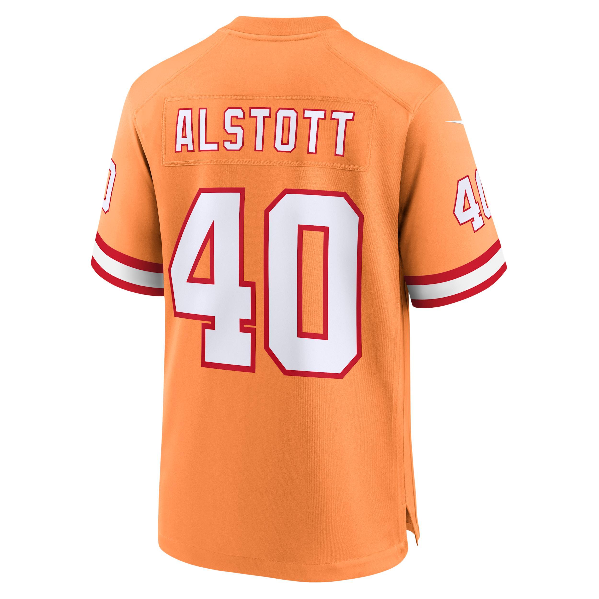 Mike Alstott Tampa Bay Buccaneers 50th Anniversary Nike Men's NFL Game Jersey Product Image