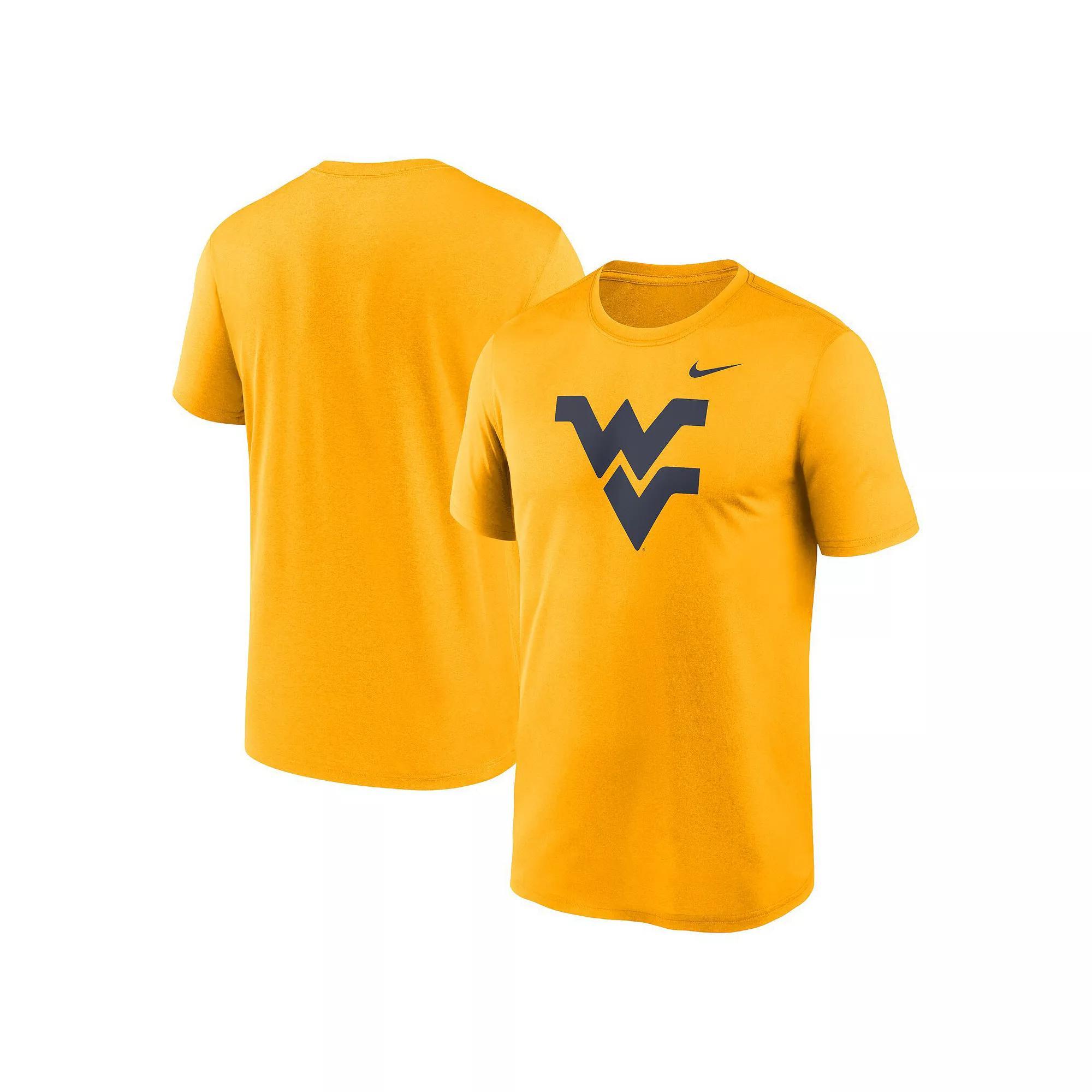 Men's Nike Gold West Virginia Mountaineers Primetime Legend Logo T-Shirt, Size: 2XL Product Image