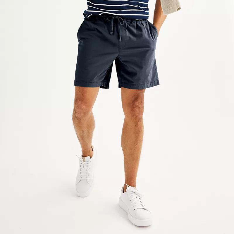 Men's Sonoma Goods For Life® 7" Everyday Pull-On Shorts, Size: Large 7 INCH, Sweet Pecans Product Image