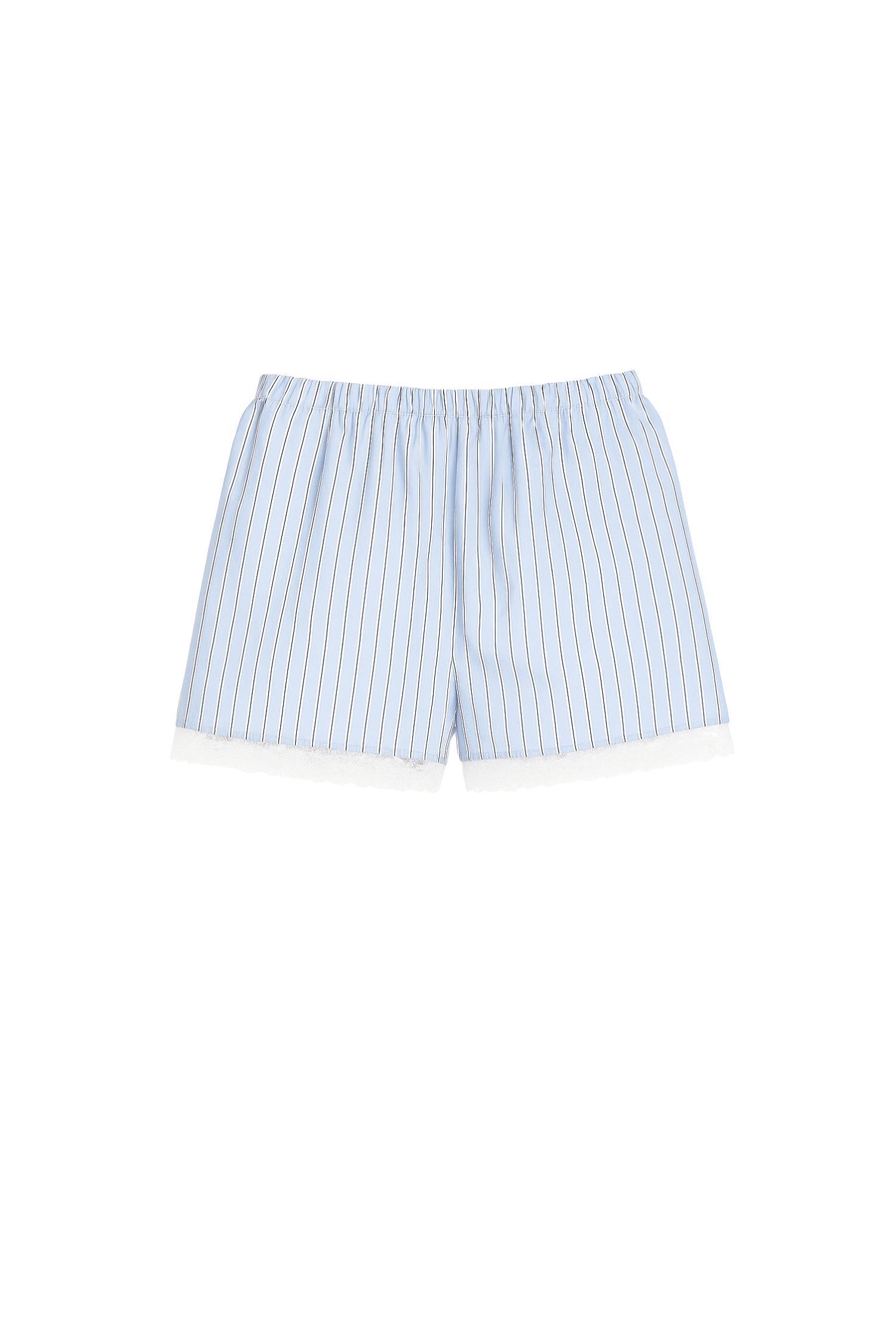 ANNA SHORT - PERIWINKLE STRIPE Product Image