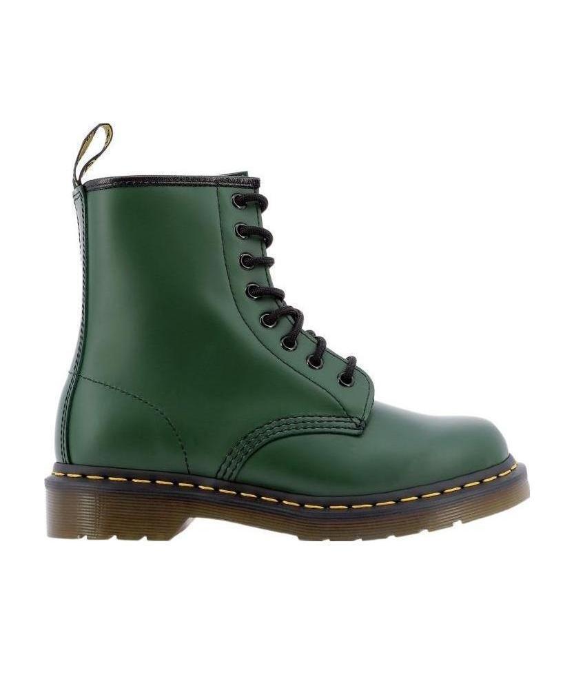 DR. MARTENS' 1460 8-eye Leather Boots In Green Product Image