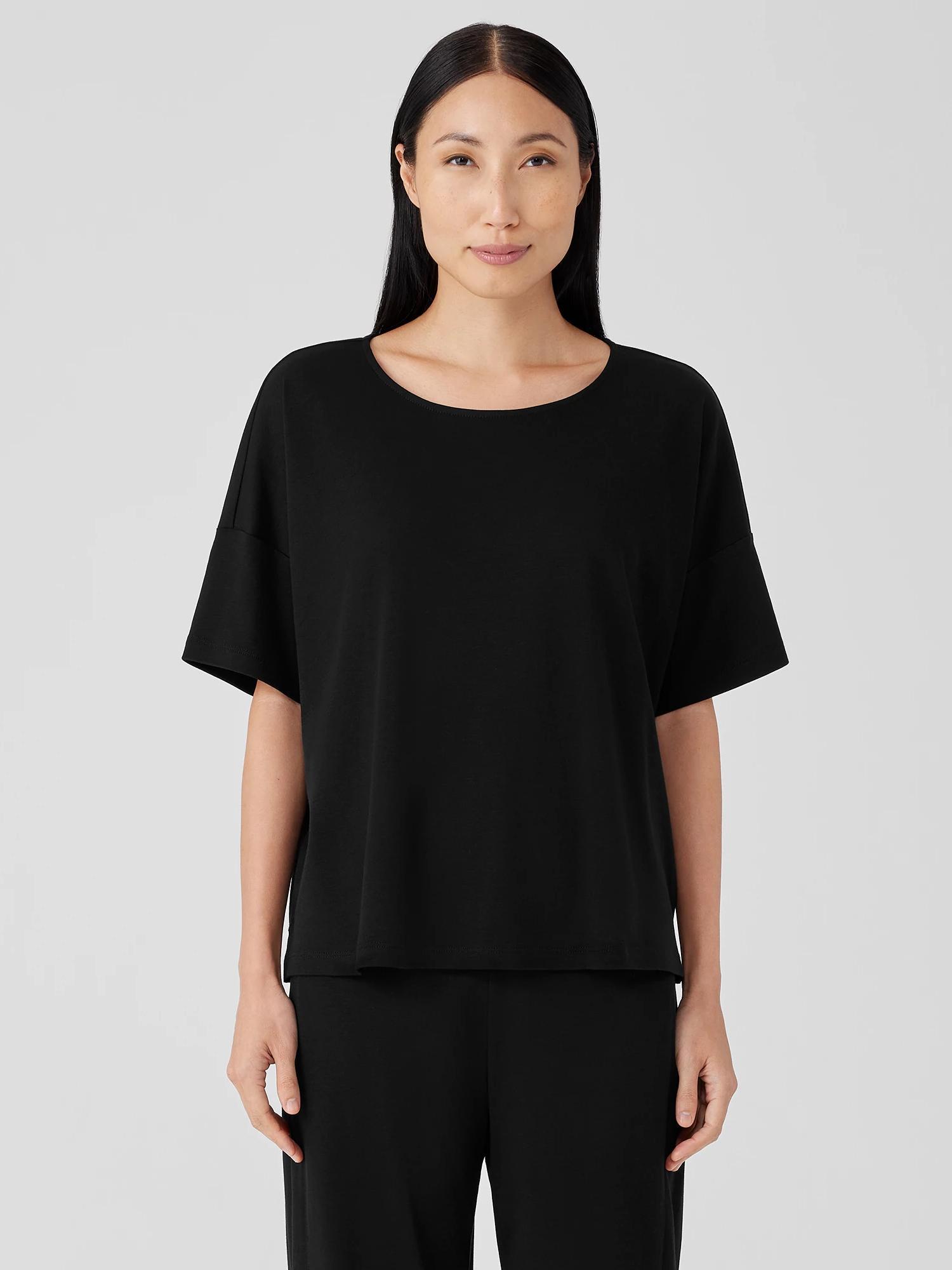 Organic Cotton Interlock Sleep Tee Product Image