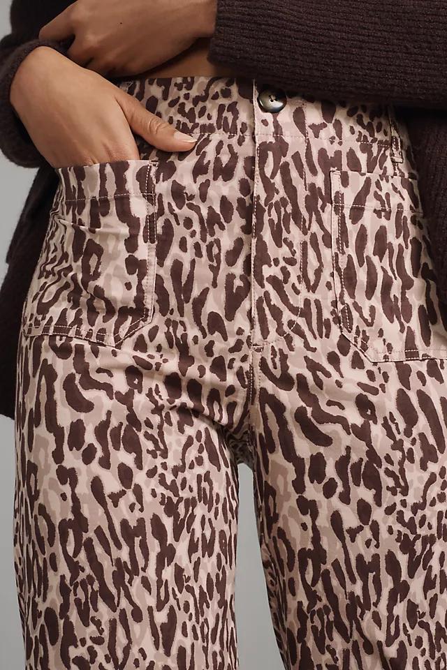 The Colette Cropped Wide-Leg Pants by Maeve Product Image