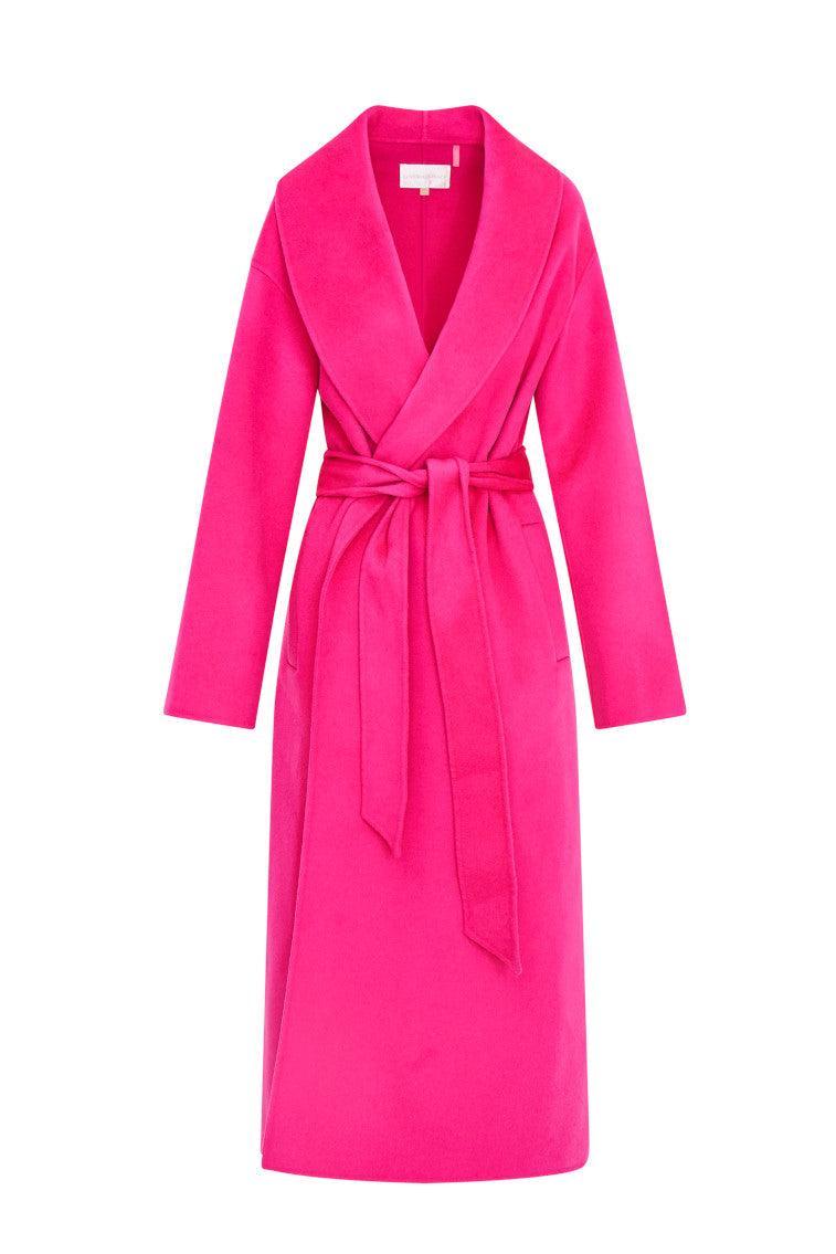 Mahika Wool-Cashmere Wrap Coat Product Image